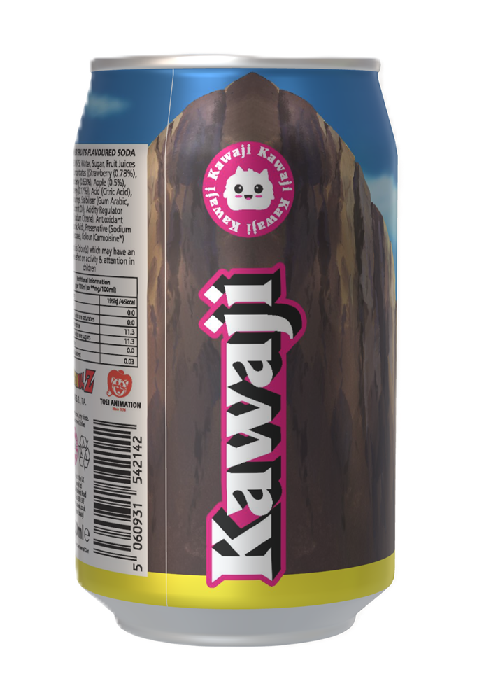 Dragon Ball Z Trunks' Time Portal Punch - Summer Fruits Flavour Soda