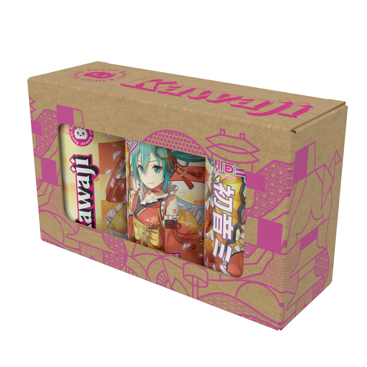 Limited Edition Hatsune Miku Orange Groove Soda Can 330ml