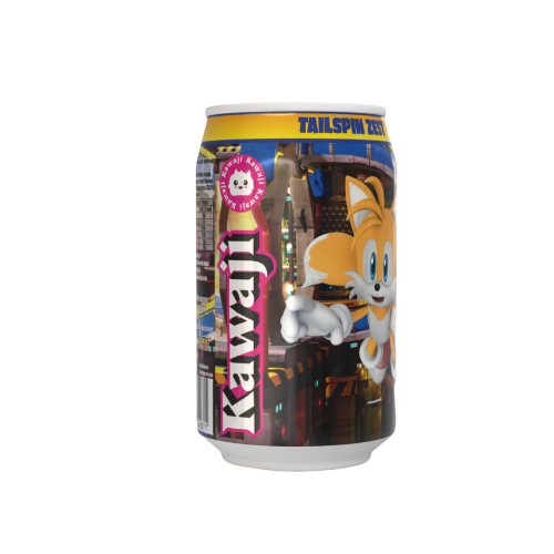 Sonic the Hedgehog Tailspin Zest - Orange Flavour Soda featuring Tails