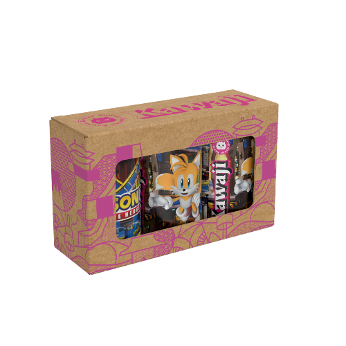 Sonic the Hedgehog Tailspin Zest - Orange Flavour Soda featuring Tails