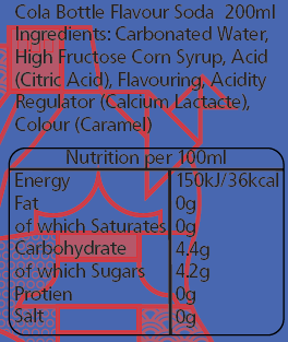 Hatsune Miku Cola Flavour Ramune 200ml