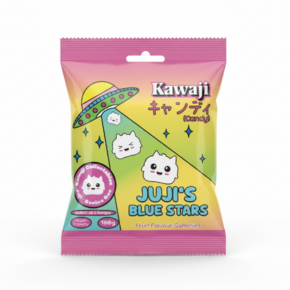Juji’s Blue Stars – Series One Collectable Gummies (100g)