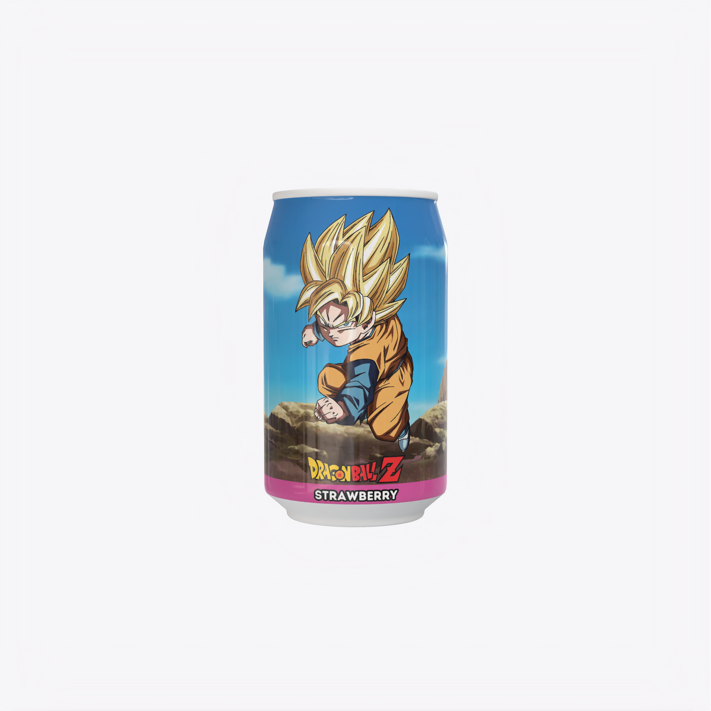 Dragon Ball Z Goten's Super Strawberry Flavour Soda Can 330ml