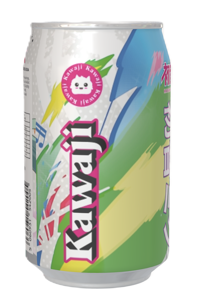 Hatsune Miku Summer Fruits Flavour Soda Can 330ml