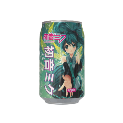 Hatsune Miku Apple Flavour Soda Can 330ml