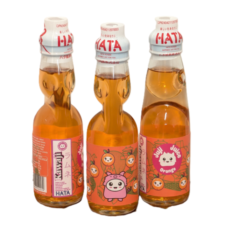 Juji Juice - Orange Flavour Ramune
