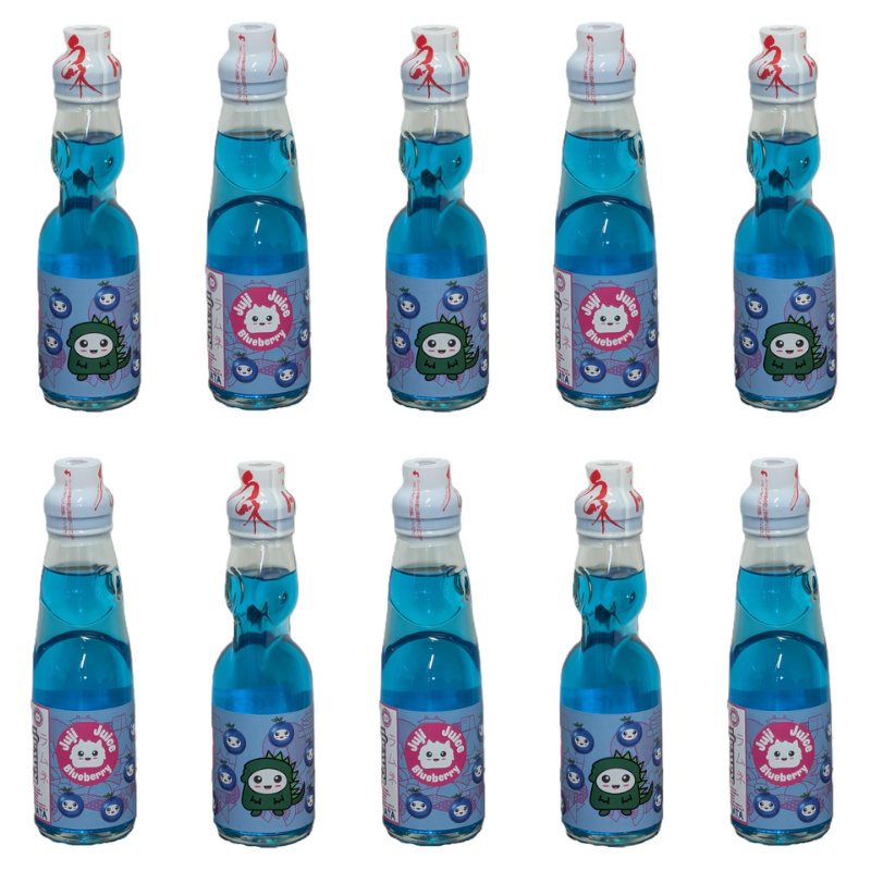 Juji Juice - Blueberry Flavour Ramune