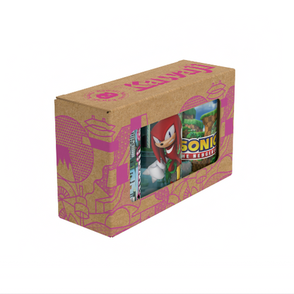 Sonic the Hedgehog Knuckleberry - Summer Fruits  Flavour Soda  featuring Knuckles
