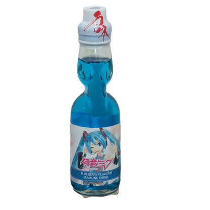 Hatsune Miku Blueberry Flavour Ramune Soda 200ml