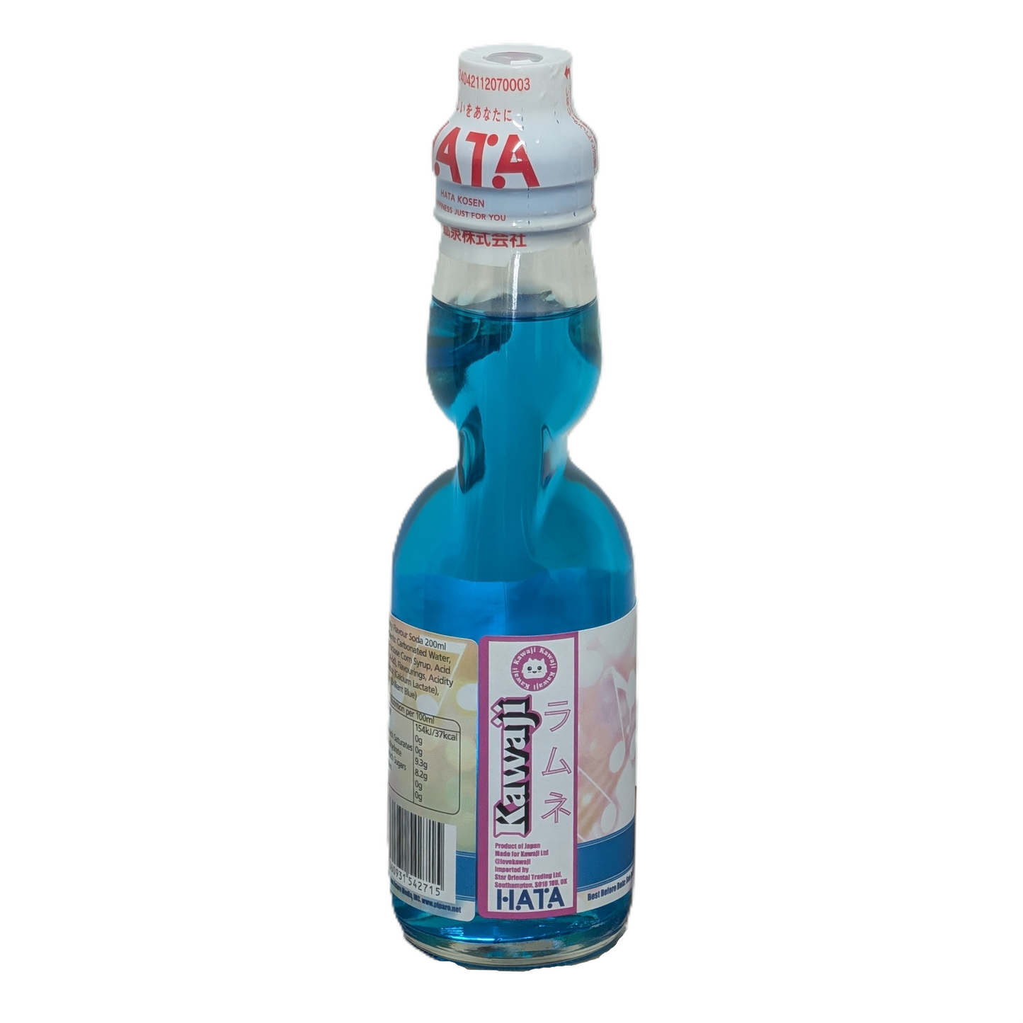 Hatsune Miku Blueberry Flavour Ramune Soda 200ml