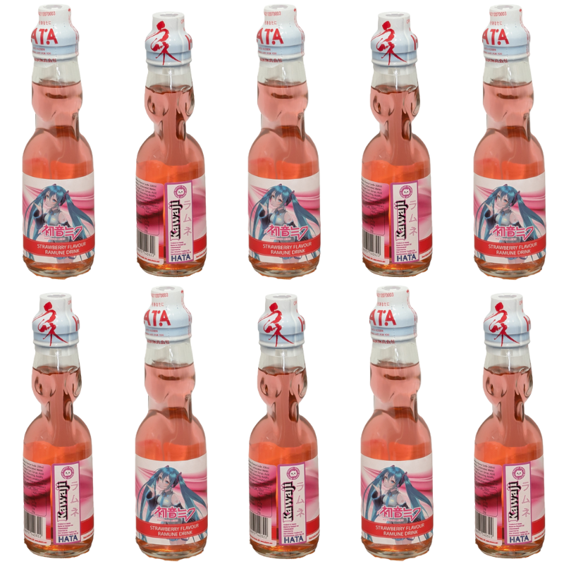 Hatsune Miku Strawberry Ramune 200ml