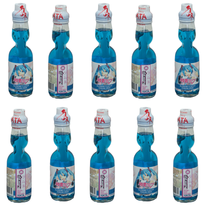 Hatsune Miku Blueberry Flavour Ramune Soda 200ml
