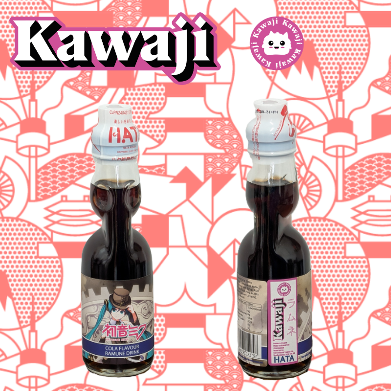 Hatsune Miku Cola Flavour Ramune 200ml