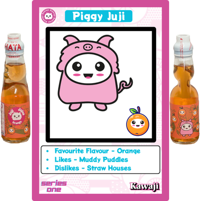 Juji Juice - Orange Flavour Ramune