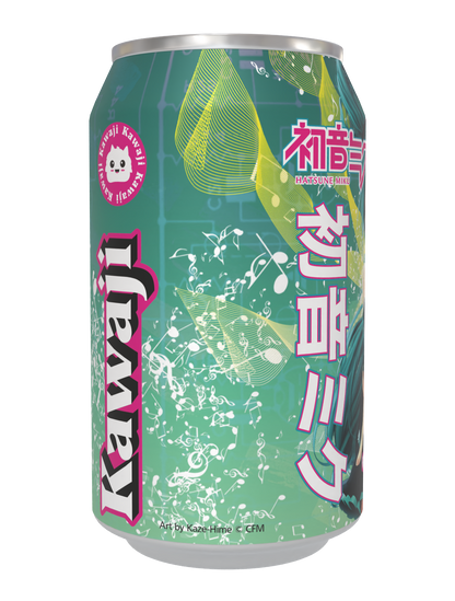 Limited Edition Hatsune Miku Apple Splash  Soda Can 330ml