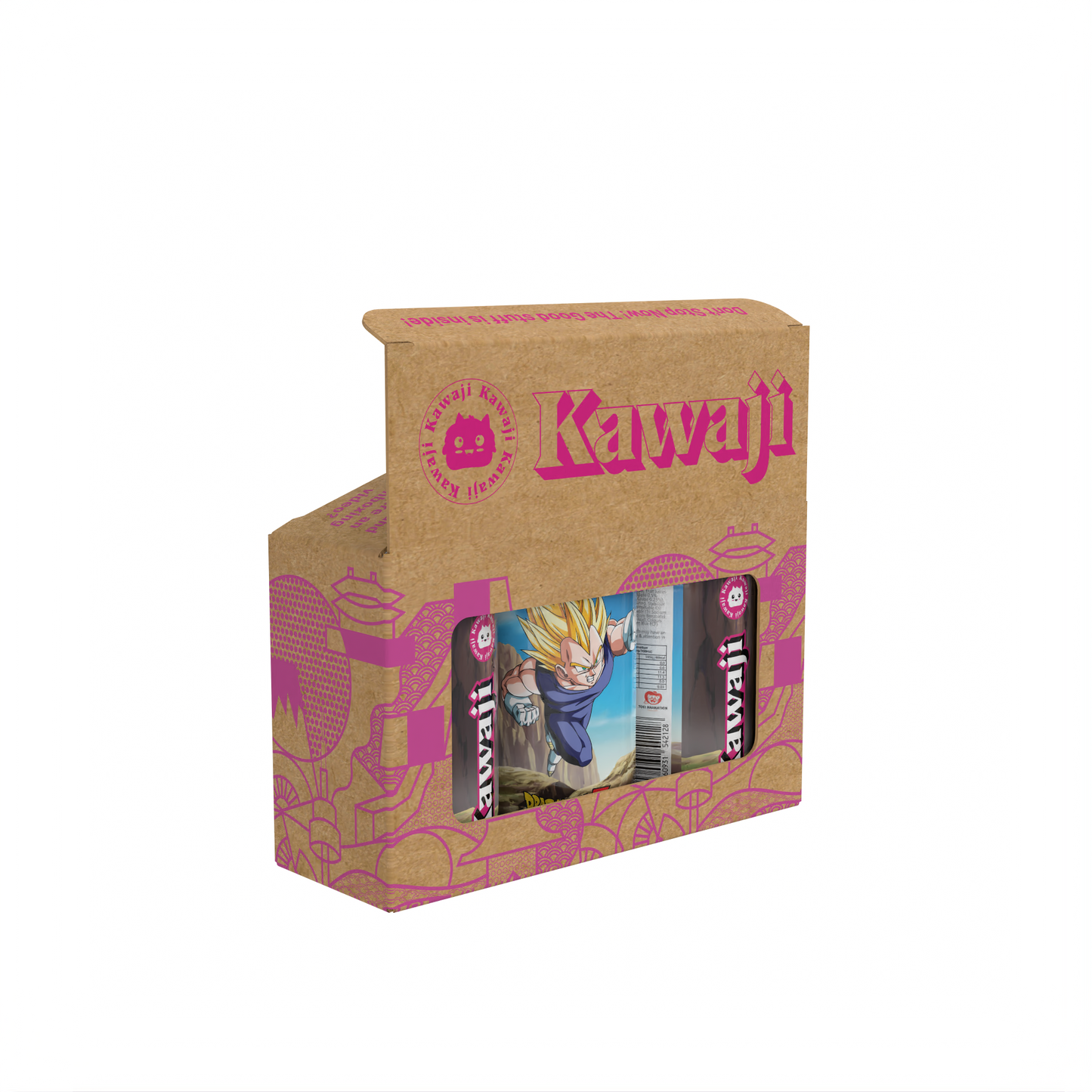 Dragon Ball Z Vegeta's Blue Fury -  Blueberry Flavour Soda Can 330ml