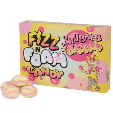 Fizz N Foam Rhubarb & Custard
