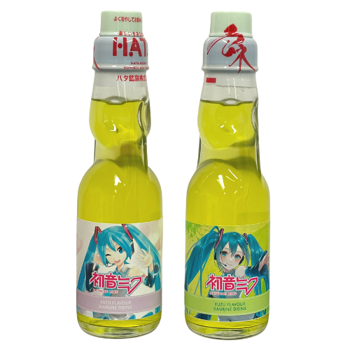 Kawaji Hatsune Miku Yuzu Flavour Ramune - Limited Edition 200ml