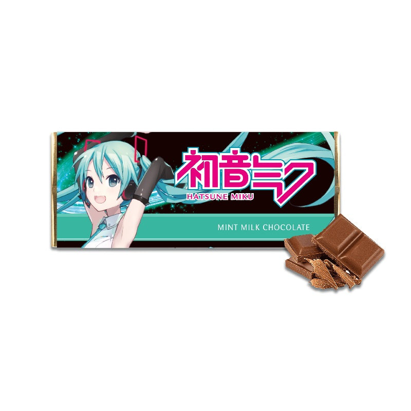 Hatsune Miku Milk Mint Chocolate Bar 50g
