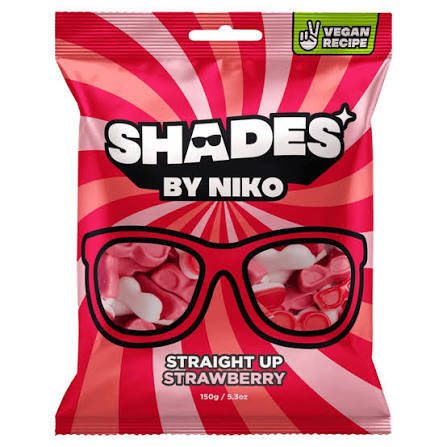 Shades Straight Up Strawberry 150g