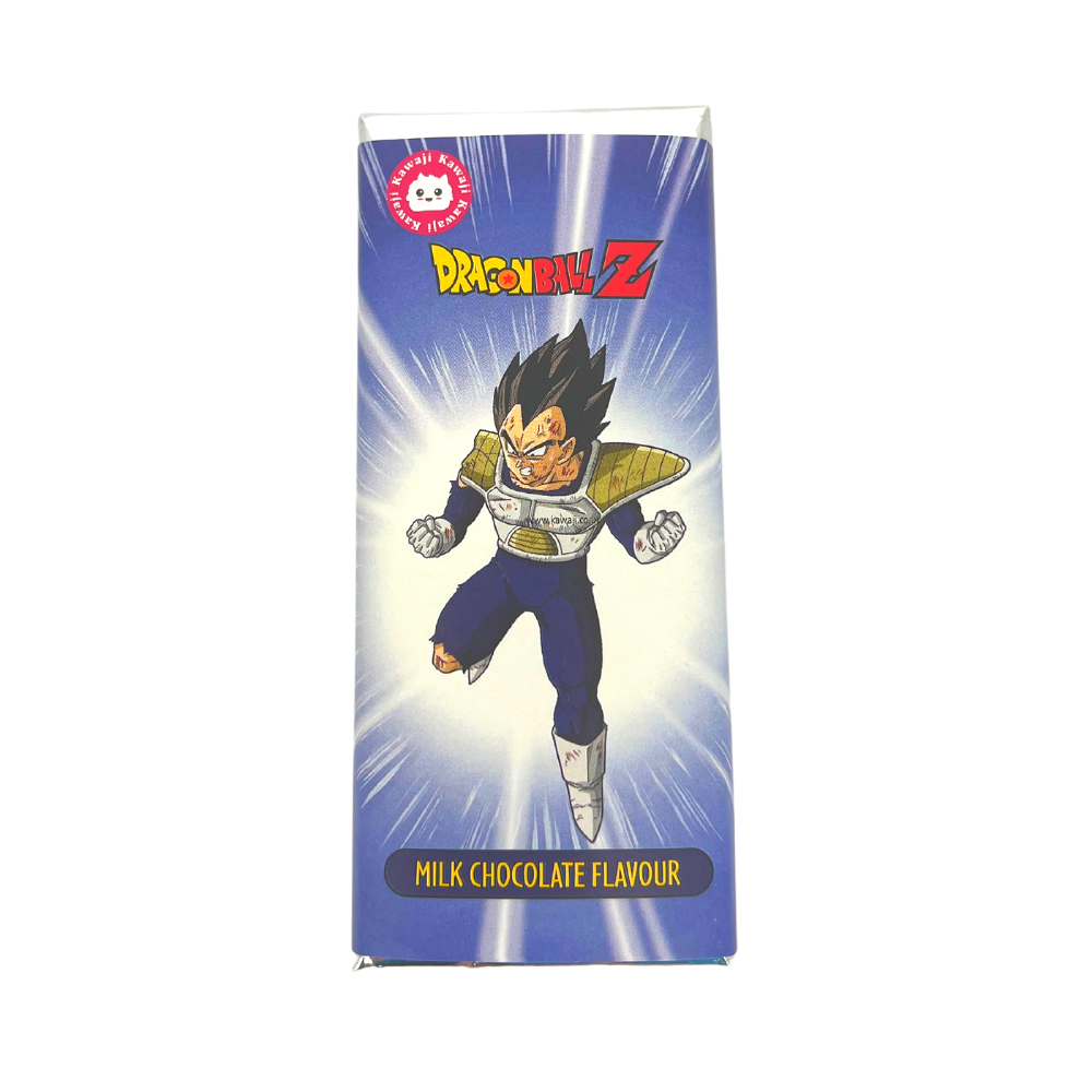 Dragonball Z Vegeta Milk Chocolate Bar (BLUE) 50g