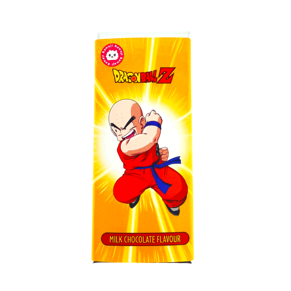 Dragonball Z Krillin Milk Chocolate Bar (YELLOW) 50g