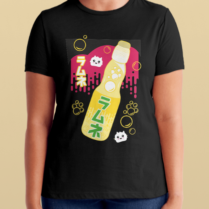 Juji Juice Ramune 3 Bottles and  T-Shirt