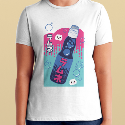 Juji Juice Ramune 3 Bottles and  T-Shirt