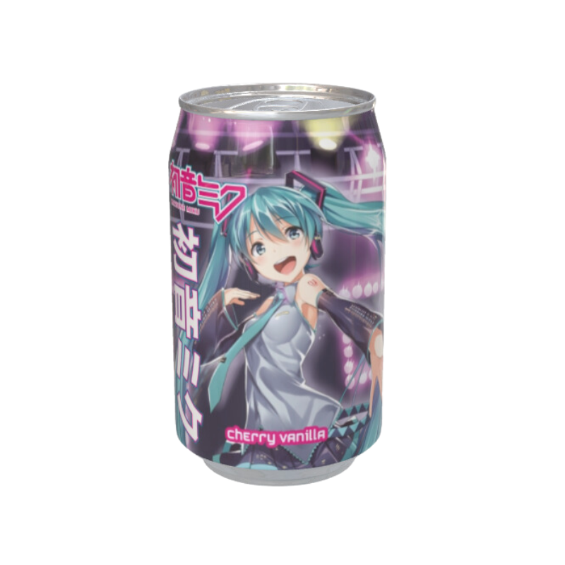 Hatsune Miku Cherry Vanilla Flavour Soda Can 330ml