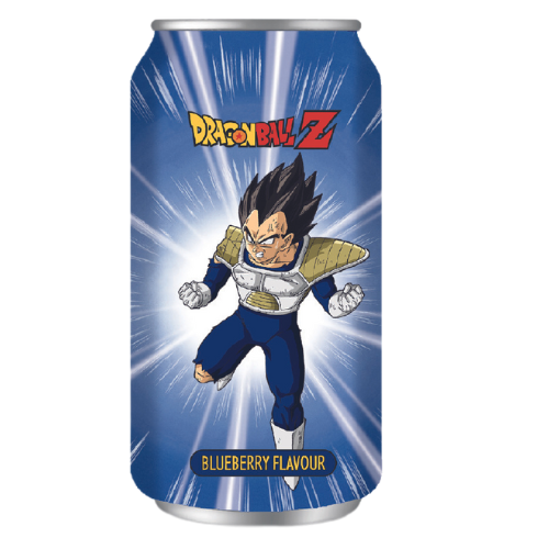 "Classic" Dragon Ball Z Vegeta Blueberry Soda 330ml